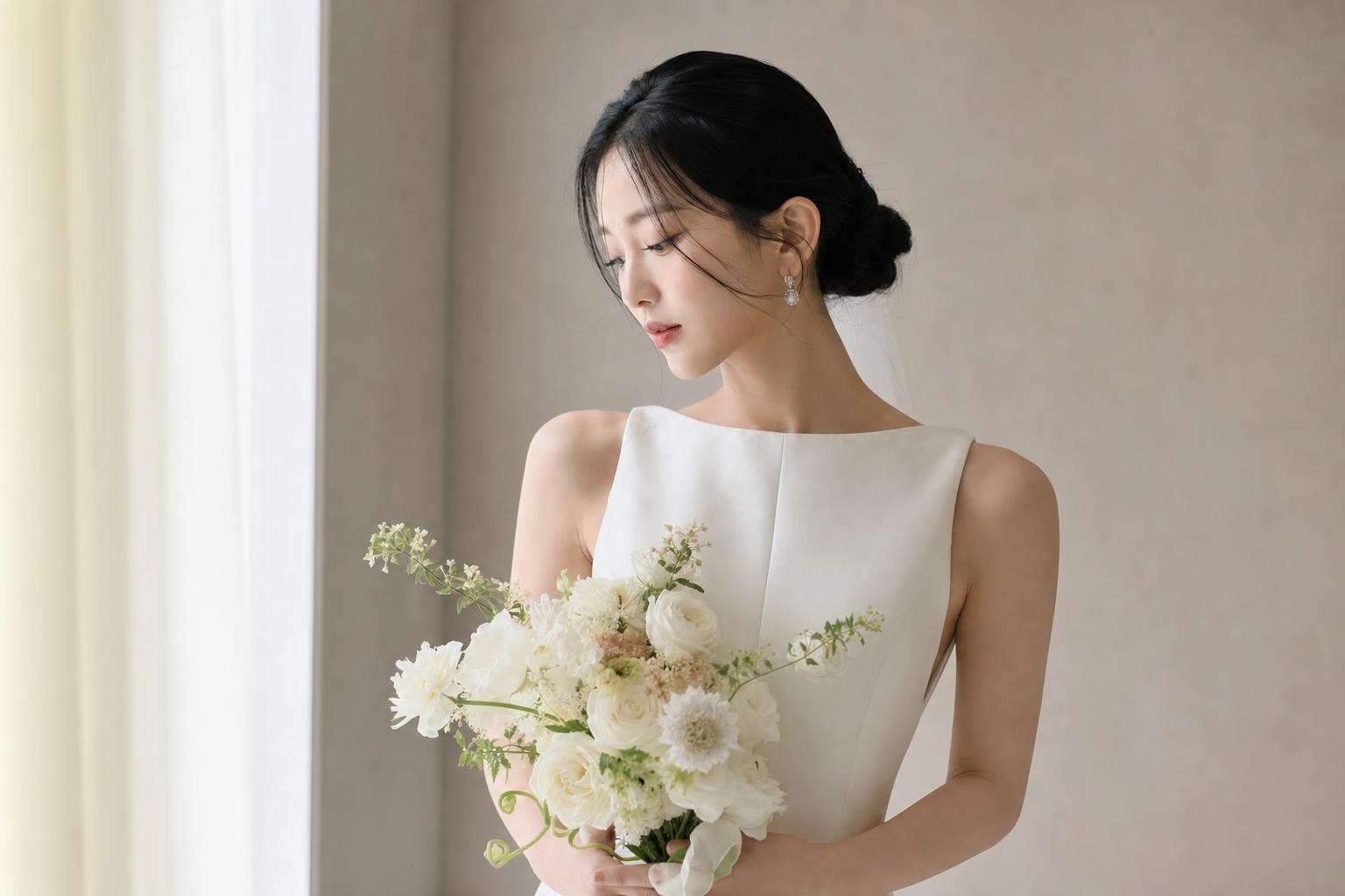 신부 단독 화보