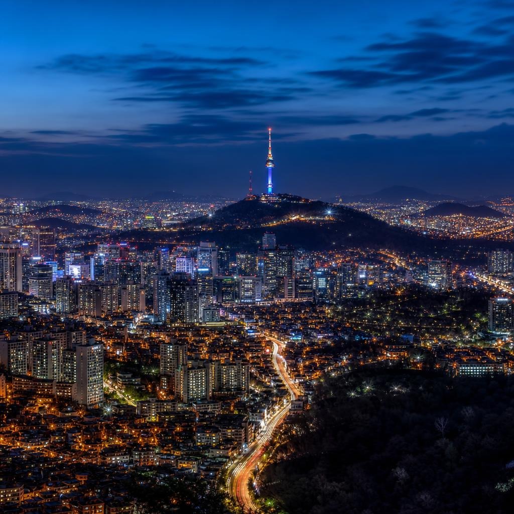 이 도시는 밤에 한 번 더 태어난다.