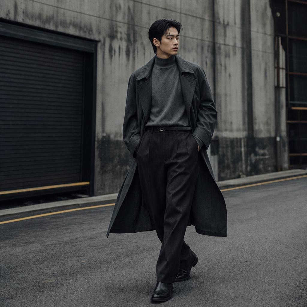 톤온톤. 오늘은 무채색의 날.