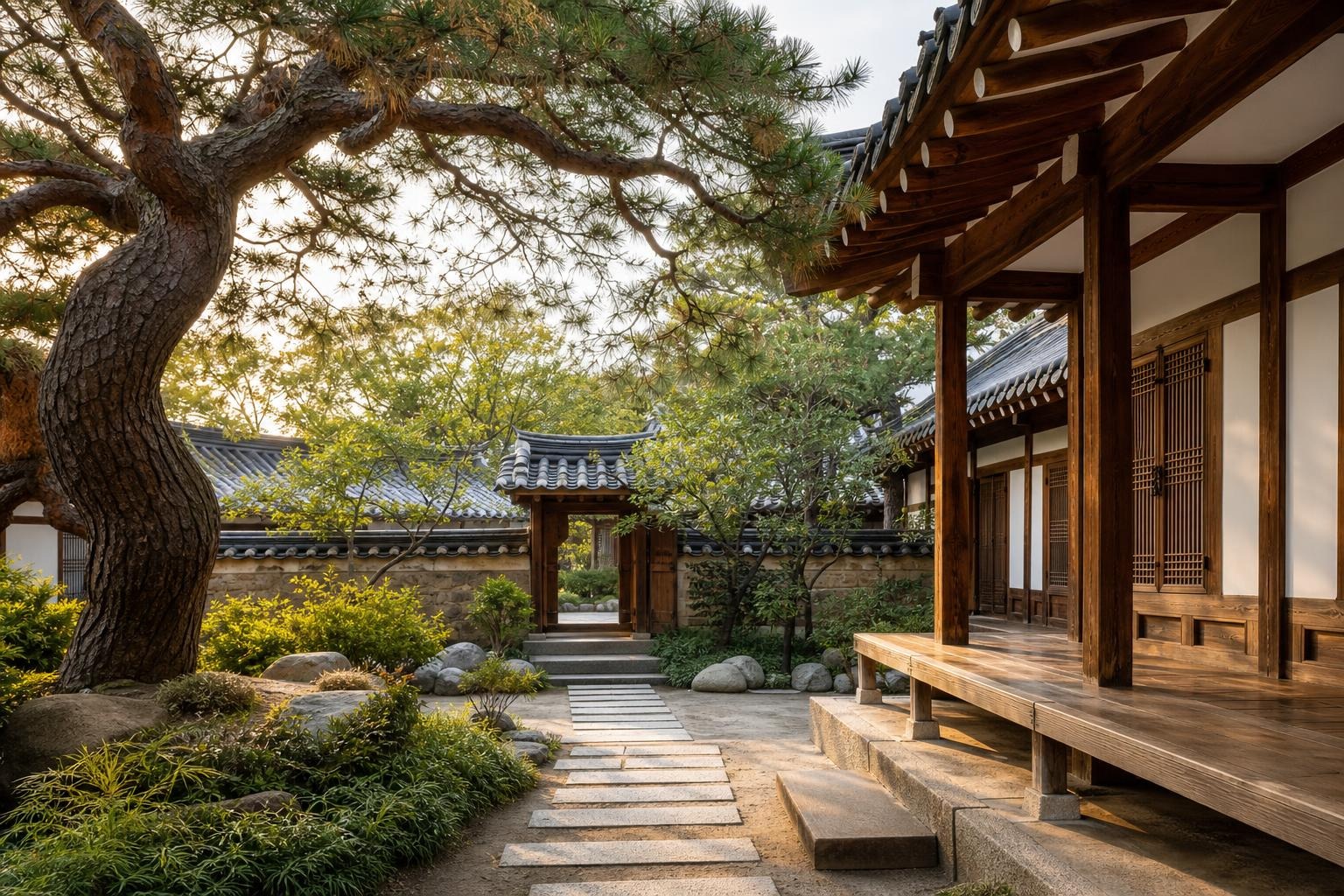 온휴 경주 — 한옥