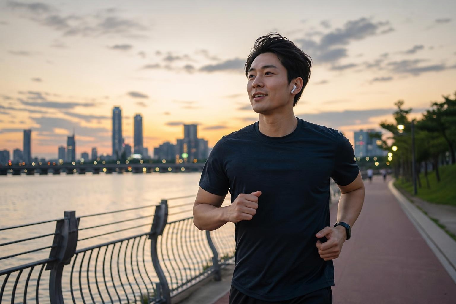 퇴근 후 5km 러닝